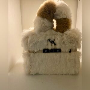NOIR X Faux Fur Handbag